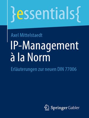 cover image of IP-Management à la Norm